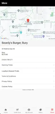 Beardys Burger Bury android App screenshot 0